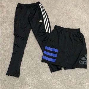 ADIDAS pants/shorts bundle